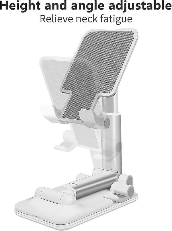 Mobiltelefonholder, Hvit