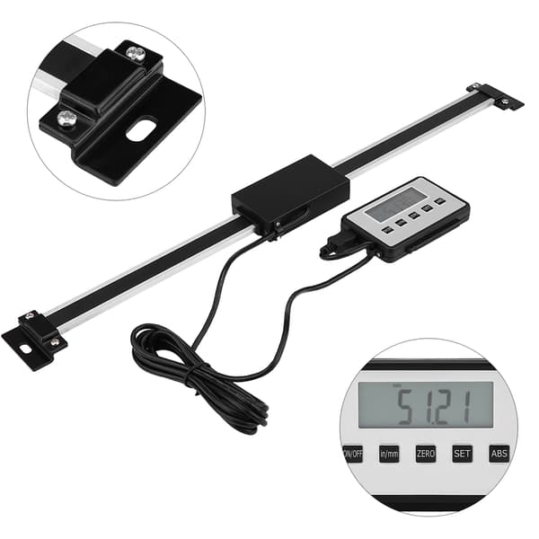0-300mm Accurate Digital Linear Scale LCD Readout Kit for Milling Machines Lathes