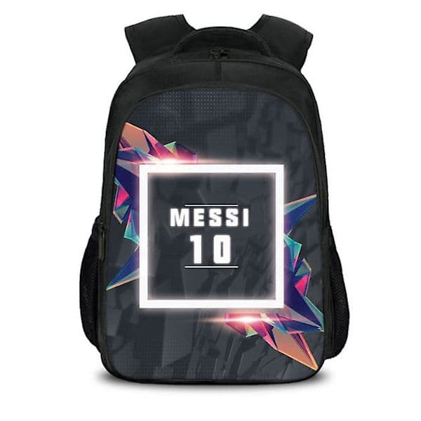 Messi 10 3D-printet ortopædisk rygsæk til børn unisex skoletaske