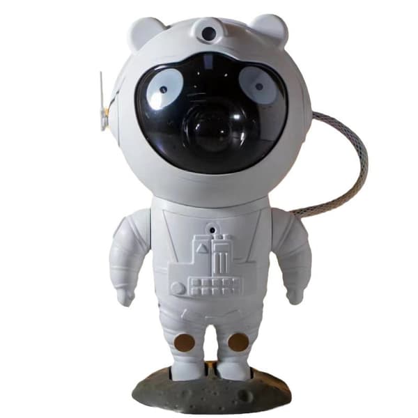Astronaut Nattlampe Blått Lys Stjernehimmelprojeksjon Skrivebordsdekorasjon