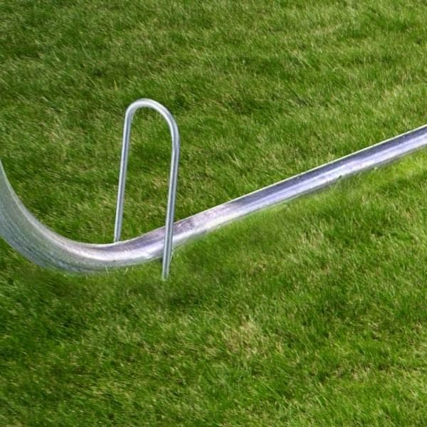 Trampolinefester, galvaniserte stålstaker for trampoliner