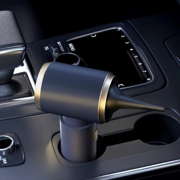 Wireless Car Vacuum Cleaner - Dual Use for Car & Home | Portable and Easy to Use with Wireless Charging