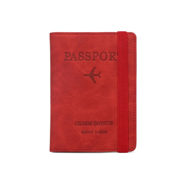 RFID Passdekke Passklype ROSA red