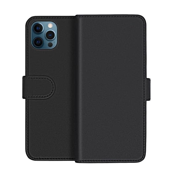 iPhone 13 Pro Plånboksfodral Magnet Rvelon - Svart black Svart
