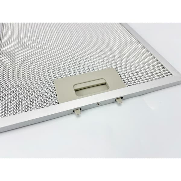 2-pakninger hettefilter - 300x250mm, aluminium + kullfilter 279