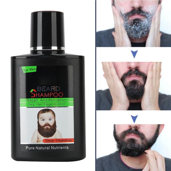 Beard Shampoo for Men - Deep Cleanses, Nourishes, and Moisturizes Your Beard - 100 ml
