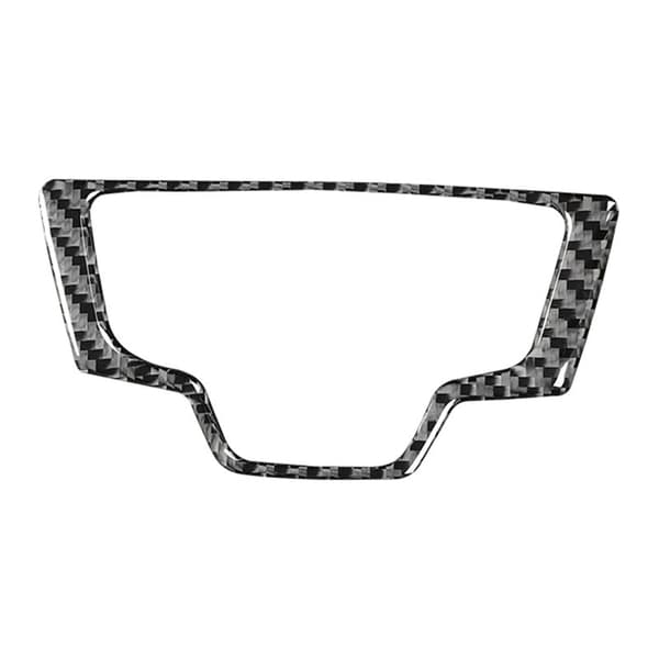 Karbonfiber Interiør Girskifterpanel Dekal Dekselsett For Audi-A6 2012 2013 2014 2015 2016 2017 2018 Venstrestyrt