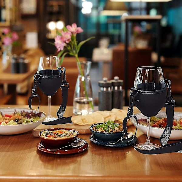 4-pakning Vinglassholder for oppheng, Vinglassholder for oppheng, Koppholder, Festivalvinglass