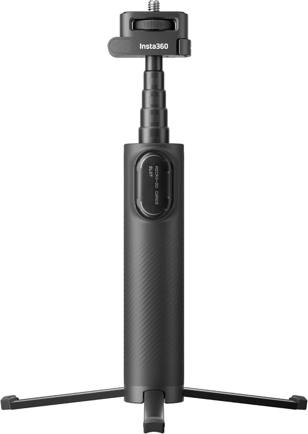 Vikbar 2-i-1 Selfiestick (1/4\" fäste)