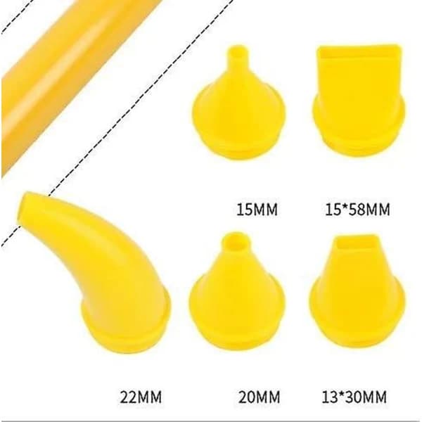 Mortar Gun, Cement Sprayer, Grouting Gun, Cement Grouting Gun, Mortar Sprayer with 5 Nozzles for Bricks