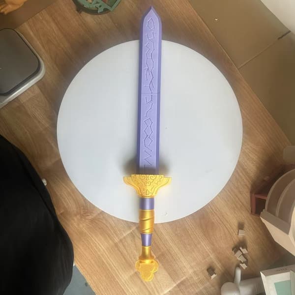 Rumi svärd cosplay-rekvisita