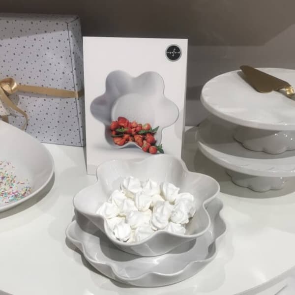 Sagaform Piccadilly Bowl Ovenproof 25cm White