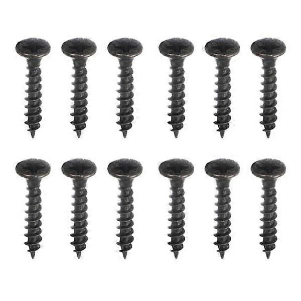 5-pack - Triple Wall Hook / Coat Hooks - Coat Hanger Black