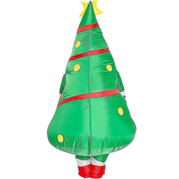 Oppblåsbart juletrekostyme maskot voksen 150-190 cm