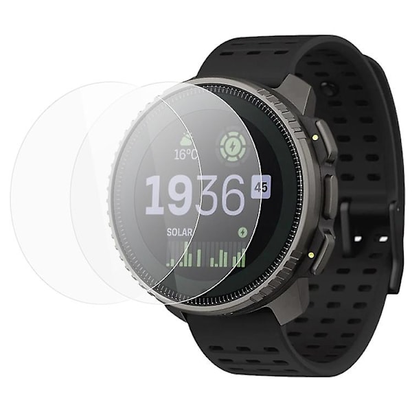 kpl karkaistua lasia näytönsuojia Suunto Vertical -kelloon, 2.5D kaareva reuna