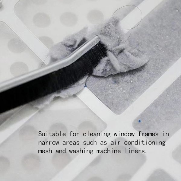 2-pack brush for cleaning narrow spaces
