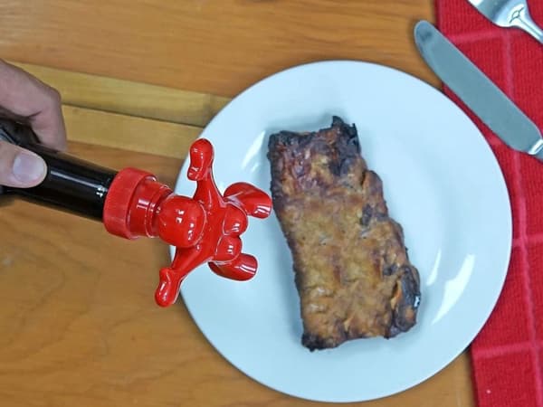 Sjov flaskeprop Sir Perky - Figur til sauceflaske 66