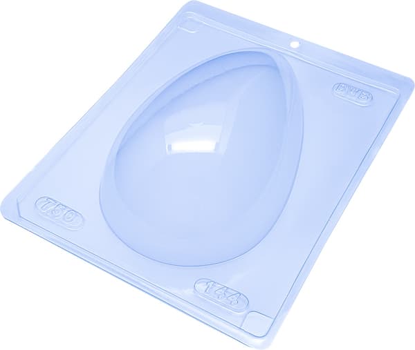 Pralinform Egg 750g Sjokoladeform - BWB 144 Transparent transparent