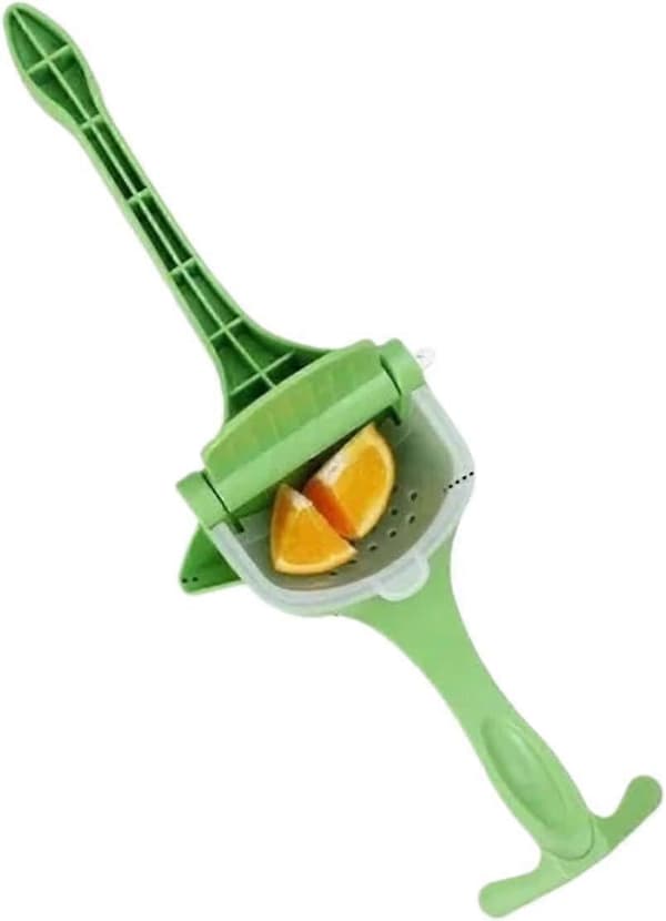 Manual Juicer for Fruits and Vegetables, Compact Hand-Operated Cold Press Juicer