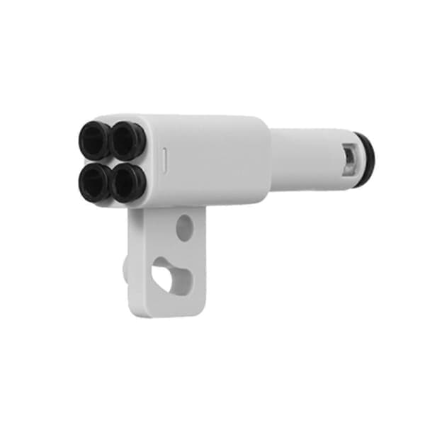 4-i-1 Materialrørsekspansionsport til Bambu Lab 3D-printer PTFE-adapter til AMS, X1, P1, X1C, P1S