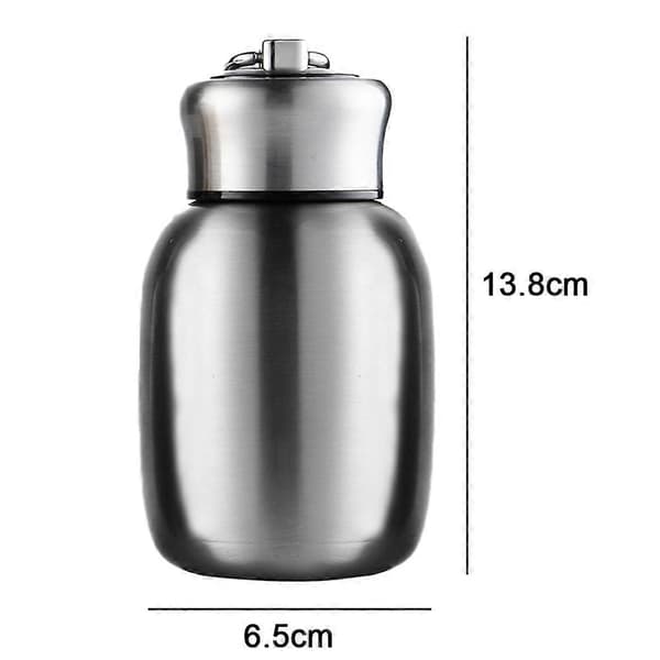 Mini termokrus i rustfrit stål, lækagesikkert, 280 ml
