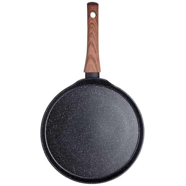 Flat stekepanne 26 cm med granittbelegg for alle komfyrer