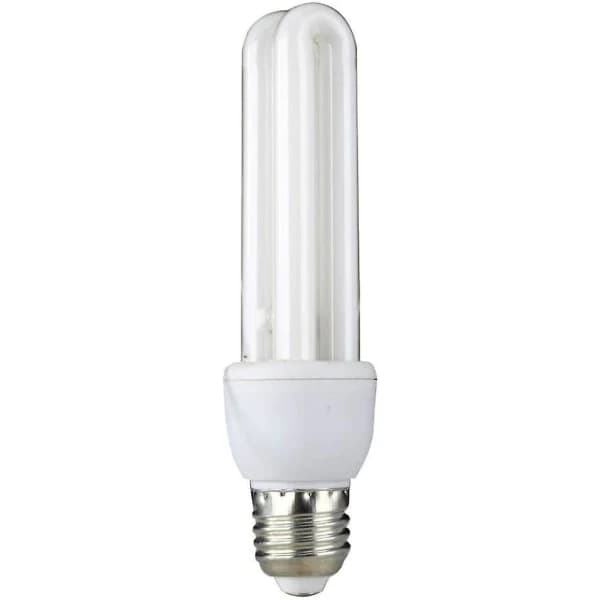 4-pakning E27 Spiral Tre Primærfarger 2u 20w Energisparepære Superlys U-formet Energisparepære