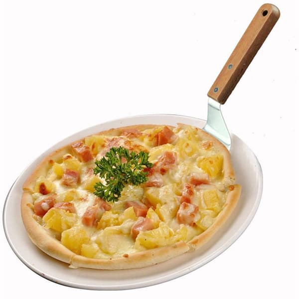 Rund pizzaspade - Rustfrit stål