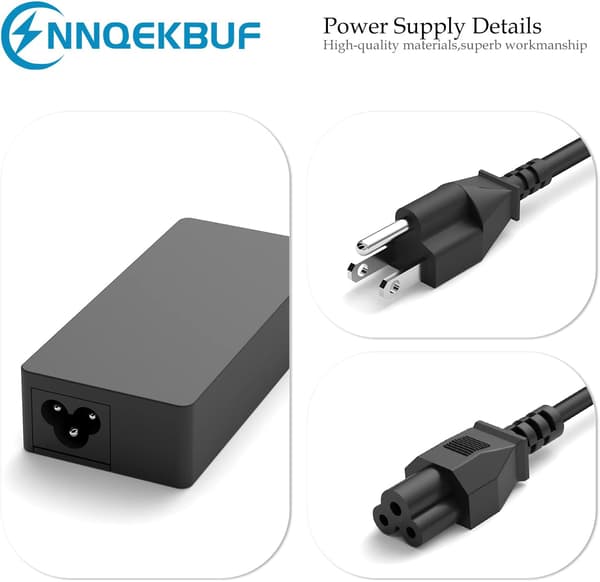 Bærbar oplader 65W USB-C strømadapter til Dell Chromebook 3100 3300 3380 3400 3500 5190 5300 5400