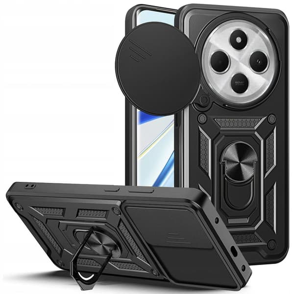 Xiaomi Redmi 14C Puhelinkotelo CamShield Pro Musta-FX-