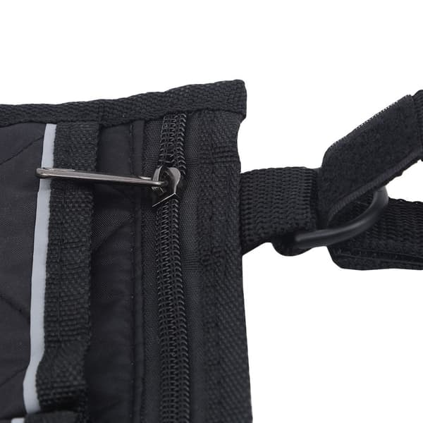 Rullstolssidoväska Svart PP-bomull 32,5x18 cm för Rollator och Rullstol