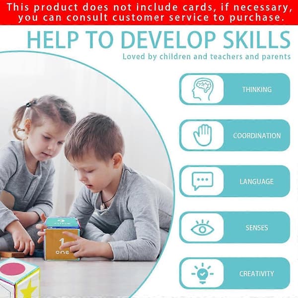 Pocket Dice DIY Education Game Dice Classroom Soft Dice with Clear Pocket Large Teacher Dice Learning Cubes