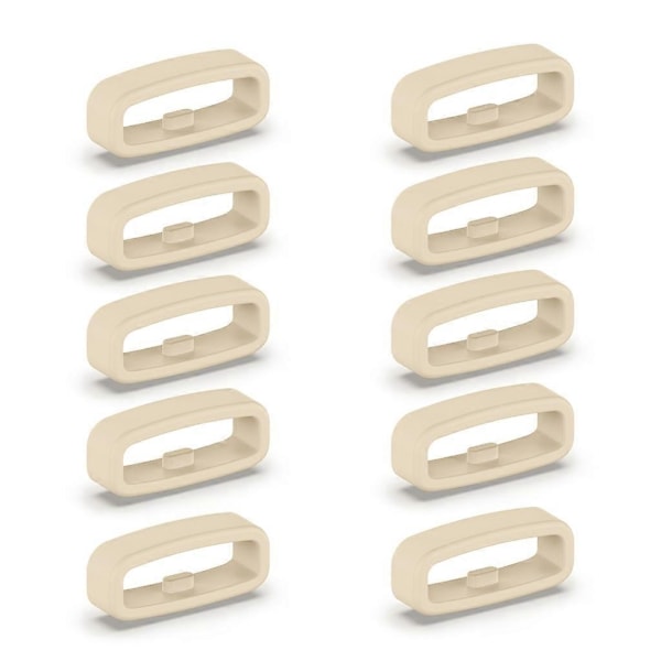 Silikonfästring 18mm/20mm/22mm Armbandshållare Bältesögla 10st - Perfekt Stjärnfärg Star color 22MM