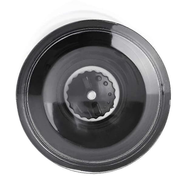 Påfyllningsbar salt- och pepparkvarn, multifunktionell kryddkvarn/ströare, justerbar grovlek, glas
