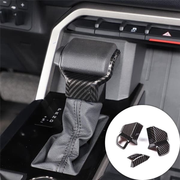 Decorative Sticker for Sequoia 2022 2023 Central Control Gear Head Trim (ABS Fiber)