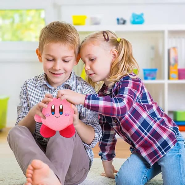 Kirby 15 cm rosa plyschleksak mjuk PP-bomull