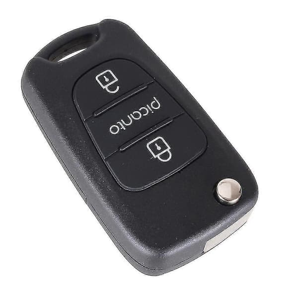 3 Buttons Car Folding Remote Key Case Shell For Kia Picanto