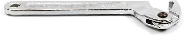 Säädettävät nivelletyt koukkuavaimet uramuttereille 32-76 mm