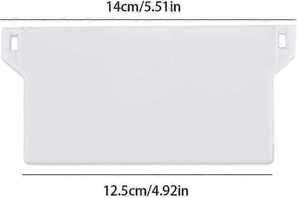 Vertikale persienner bunnvekter 127mm lameller 10 stk 14x12,5x5cm