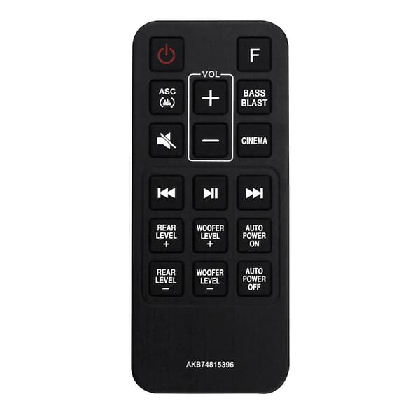 Replacement Remote Control Akb74815396 for LG Sound Bar Sj4r Sj4y Sj4y-s