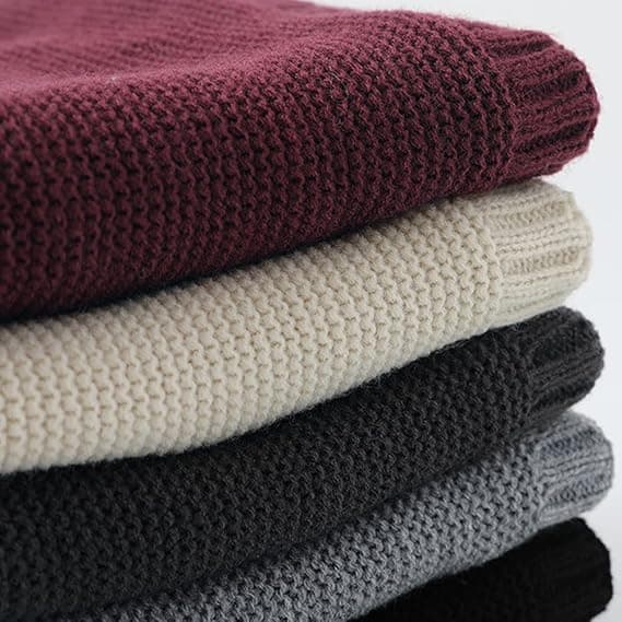 Vinterhalstørklæde til mænd og kvinder plys fleece vindtæt lysegrå
