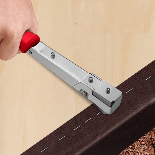 Hammer Tacker for Labels / Posters / Textiles on Wood, Light, ZQKLA