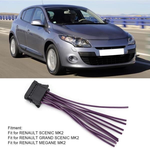 Viftemotstand bilvarmer kabeltilkobling Megane 2 8200729298