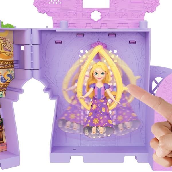 Rapunzel Stabel-slot med dukke og tilbehør Multifärg