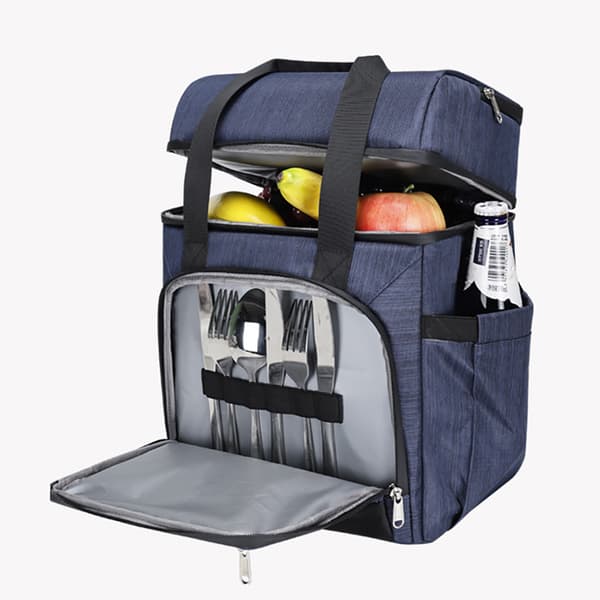 Cooler bag 20L with multiple compartments / insulated large lunch bag / cooler bag
