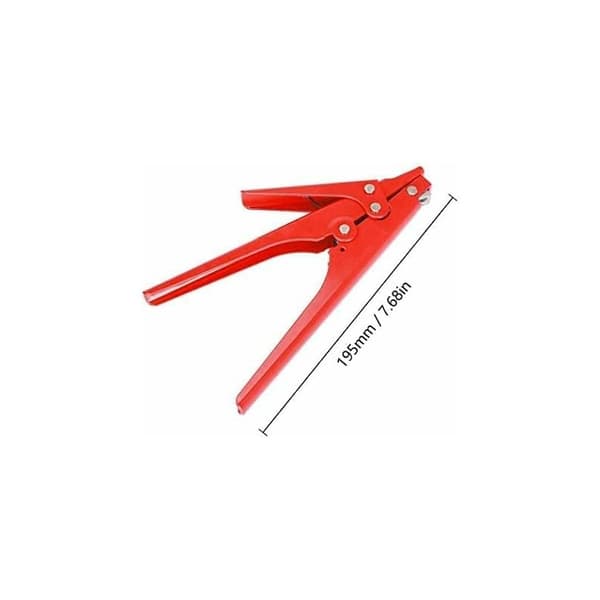HS-519 Cable Tie Gun, Cable Tie Tool, Portable Wire Pliers Fast Bundle Handling Hand Tool for 2.4-9.0mm² Nylon Cable Ties