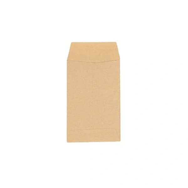 100 stk Kraftpapirpose Konvolutt BRUN Brun
