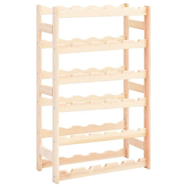 vidaXL Viiniteline 30 pullolle, mänty Beige beige