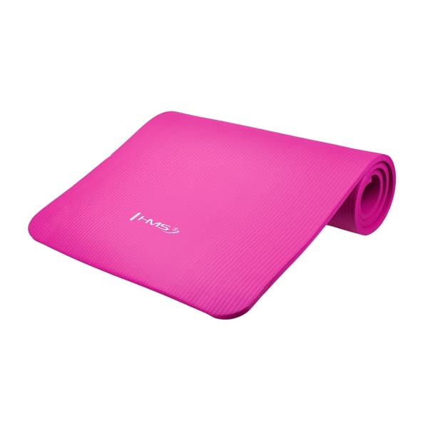 Yogamatte rosa 15 mm sklisikker