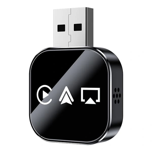 3-i-1 Trådløs Carplay Android Auto-adapter Øjeblikkelig Kablet Til Trådløs Konvertering Plug Play Mini Stabilt Design Til Kablet Carpl...